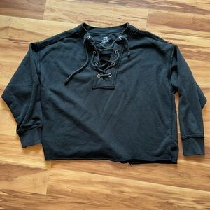 Aerie XXS adult black sweatshirt